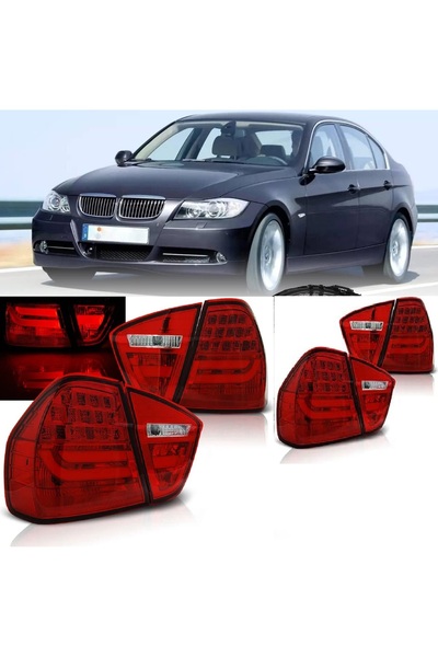 X POWER TUNİNG BMW E90 2005-2008 3.SERİ LCİ DİZAYN LEDLİ ARKA STOP