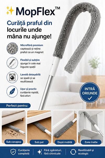 Magazinul reducerilor MopFlex ™   Curăță praful din locurile la care mâna nu ...