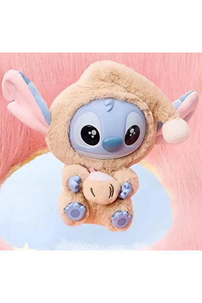Miniso Labubu Stich Eat Something Before Sleep Series Figür