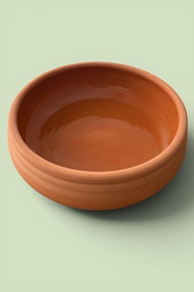 adenart pottery Şeffaf Sırlı Güveç-Fırın Tepsisi Orta Boy 31 cm 6-7 Kişilik(O...