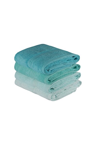 FARİKA Set prosoape de baie (4 piese) Prosop de baie: 70 X 140 Cm (4 piese) C...