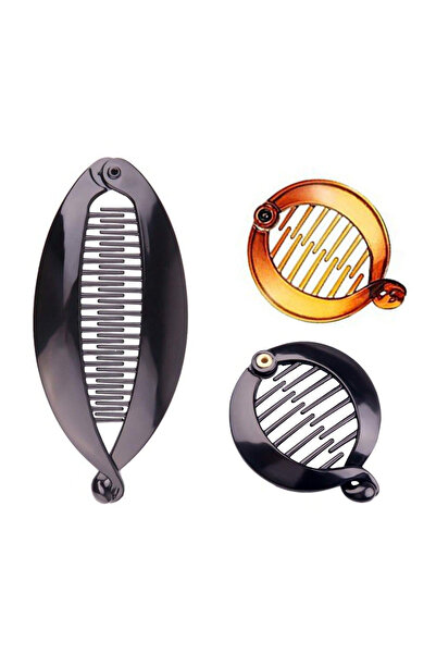 Choice Style 5 3Pcs/Set Fish Shape Hair Claws Clips Ponytail Holder for Women...