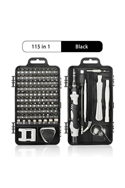 Choice 115 in 1 Gray 115 in 1 Electronics Screwdriver Bit Set Hand Tools Scre...