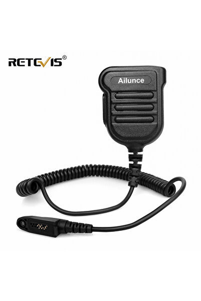 Choice ميكروفون سماعة RETEVIS H103ML المطور بمعيار IP55 مع مقبس سماعة أذن 3.5...