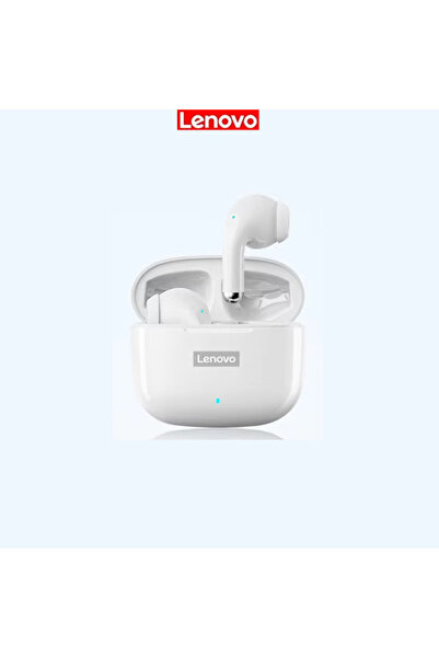Choice سماعات لينوفو البيضاء الجديدة LP40 Pro TWS بتقنية البلوتوث 5.3 سريعة ا...