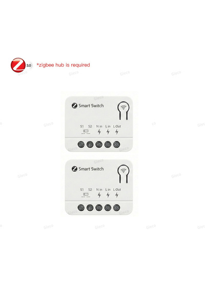 Choice 2PCS Switch ZigBee Tuya Smart Switch Module Mini DIY Light Relay Break...