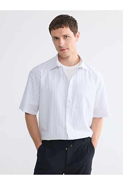 LC Waikiki I Standart Fit Striped Men's Shirt from Freezen Store