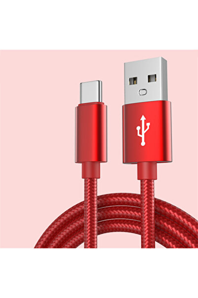 Choice13 كابل USB نوع C أحمر سريع الشحن بطول 1 متر لهواتف آيفون 15 و16 و17 بر...