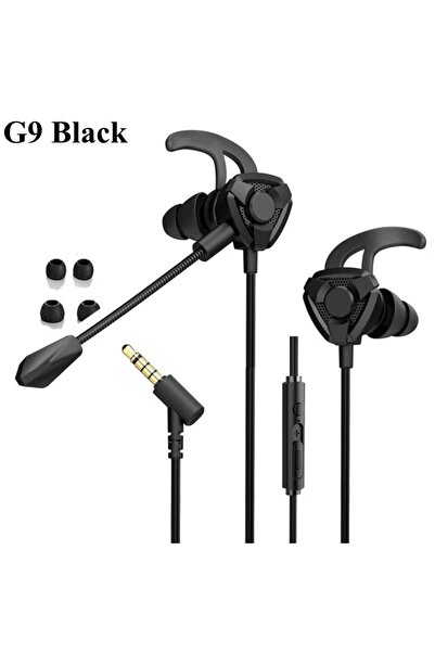 choice2 black 3.5mm Wired Headphones In-Ear Sports Gaming Earphones With Plug...