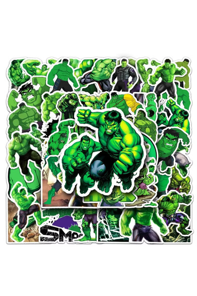 Choice 50pcs 50PCS Marvel Avengers Super Hero Hulk Stickers Skateboard Luggag...