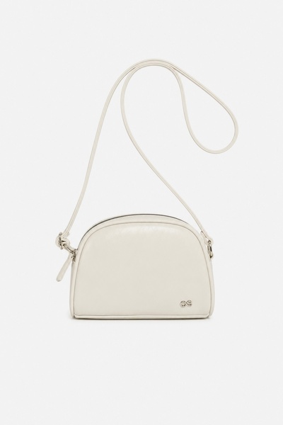 Çantacımstore Women's Mini Basic Crossbody Bag Cream