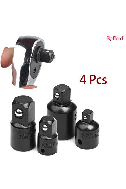 Choice 4PCS Impact Socket Adapter & Reducer Set - 1/4" 3/8" 1/2" Socket Drive...