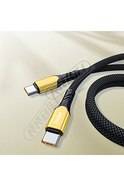 Choice21 كابل طاقة أسود من نوع NNBILI بطول 1 متر، 240 واط، من نوع A-C و C-C، ...