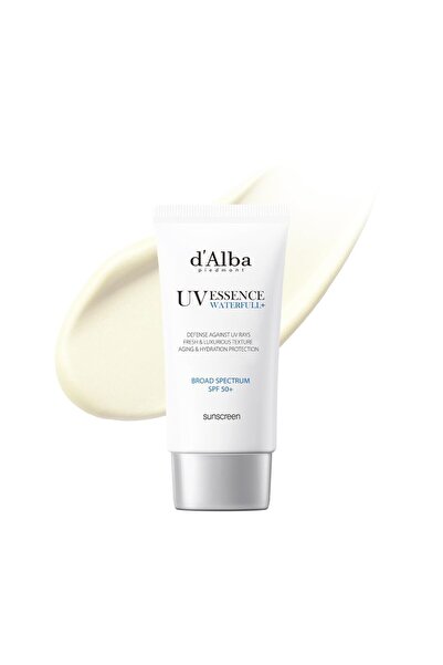 D'alba Piedmont Italian White Truffle Waterfull Sunscreen, Vegan Skincare, Li...