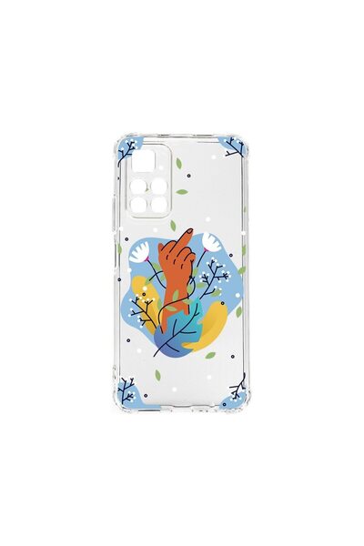 bestcase Противоударен калъф 1.5ММ, съвместим с Xiaomi Redmi Note 11T 5G, Flo...