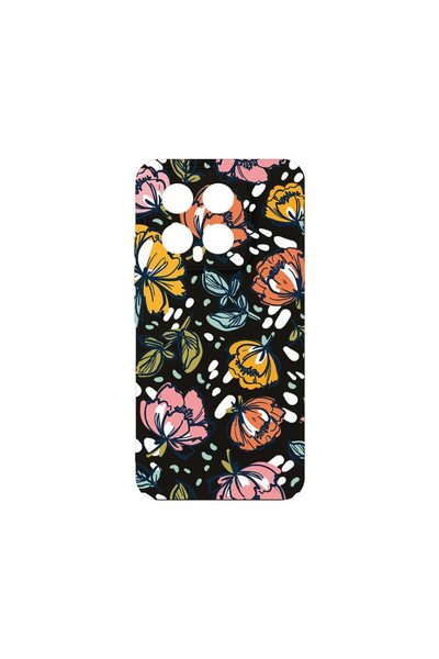 bestcase Θήκη Σιλικόνης Premium, Συμβατή με Xiaomi 14, Λουλούδια - Παστέλ Χρώ...