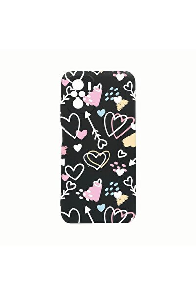 bestcase Θήκη Σιλικόνης, Συμβατή με Xiaomi Poco F4, Σχέδιο με Σύμβολα Αγάπης,...