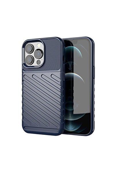 OEM Θήκη Κινητού Thunder Case Flexible Tough Rugged Apple iPhone 13 Pro Μπλέ