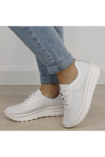 SOFILINE White perforated leather sneakers 5122 M2