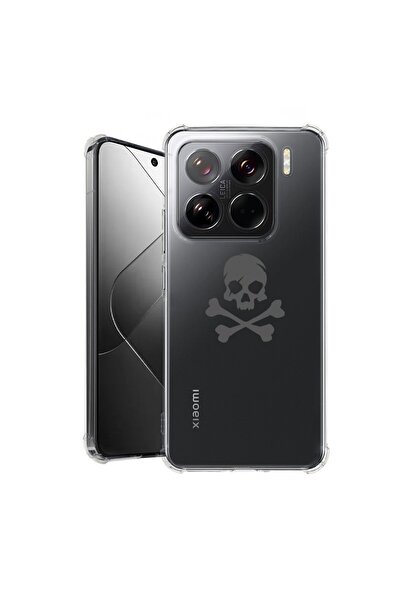 bestcase Калъф за Xiaomi 15, Удароустойчив 1.5ММ, Череп, Защита на камерата, ...