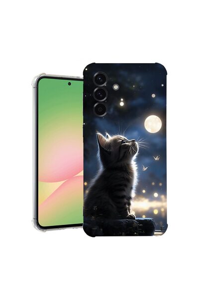 bestcase ¬Æ Husa Anti Shock Compatibila cu Samsung Galaxy A37 5G, Baby Cat, 3...