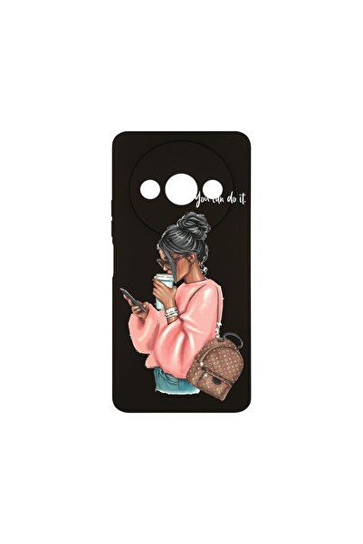 bestcase Λεπτή Θήκη Σιλικόνης 0.8MM, Συμβατή με Xiaomi Redmi A3, Σχέδιο Κορίτ...