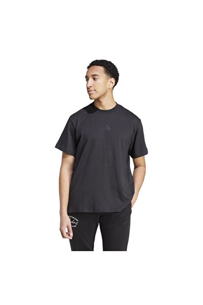 adidas Tricou bărbătesc cu mânecă scurtă Brand Love Single Jersey Q3 M