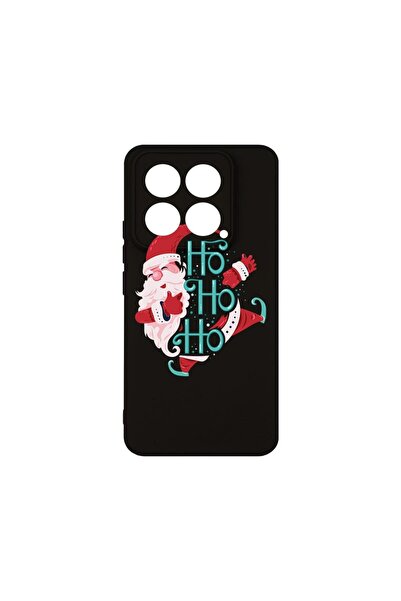bestcase Премиум силиконов калъф, съвместим с Xiaomi 14 Pro, Хо Хо Хо Дядо Ко...