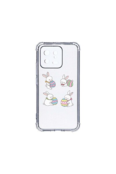 bestcase Αντικραδασμική Θήκη 1.5MM, Συμβατή με Xiaomi 13, Πασχαλινό Κουνέλι, ...