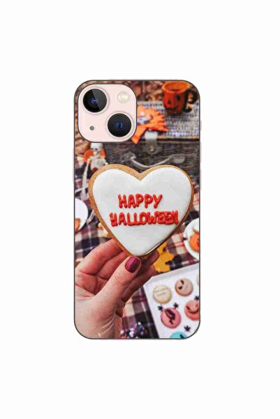 OEM Husa compatibila cu Apple iPhone 13 Mini Silicon Gel Tpu Model Happy Hall...
