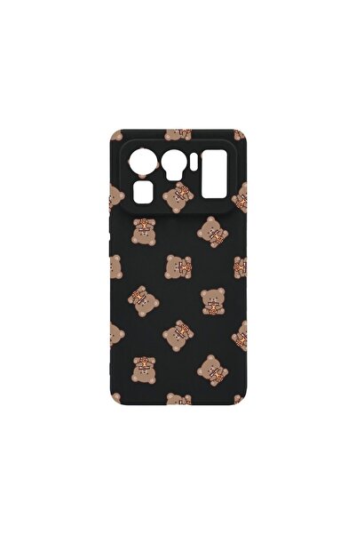 bestcase Тънък силиконов калъф 0.8ММ, съвместим с Xiaomi Mi 11 Ultra, с десен...