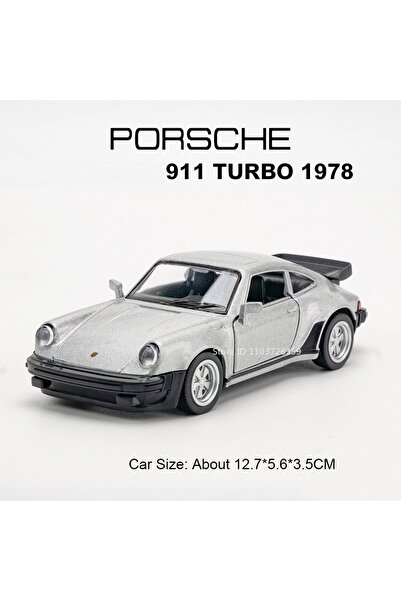choice2 سيارات لعبة بورش 911 توربو طراز 1978 مصنوعة من السبائك بمقياس 1:36، ن...