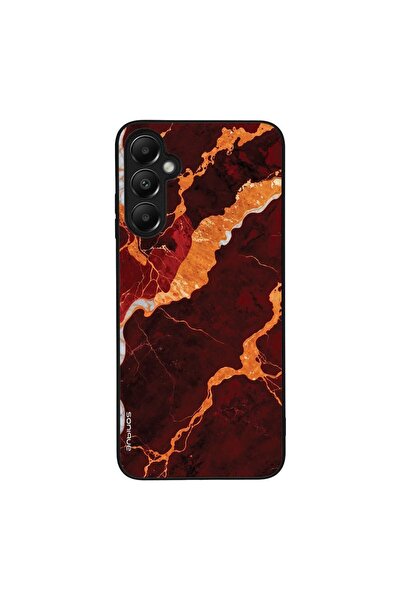 Sonique Θήκη Marble Series για Samsung Galaxy A05s 4G Κόκκινο