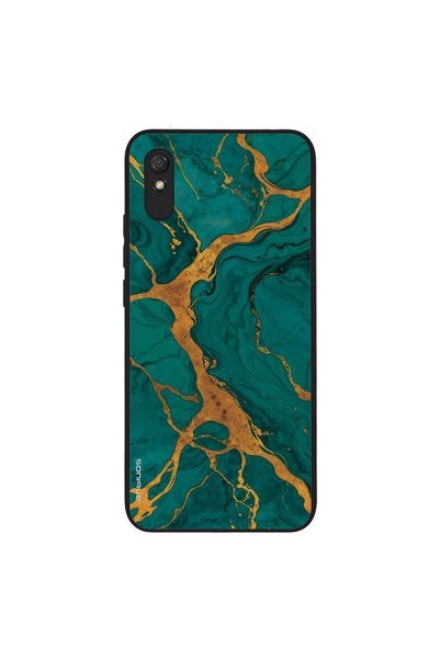 Sonique Θήκη Marble Series για Xiaomi Redmi 9A / Redmi 9AT Πράσινο