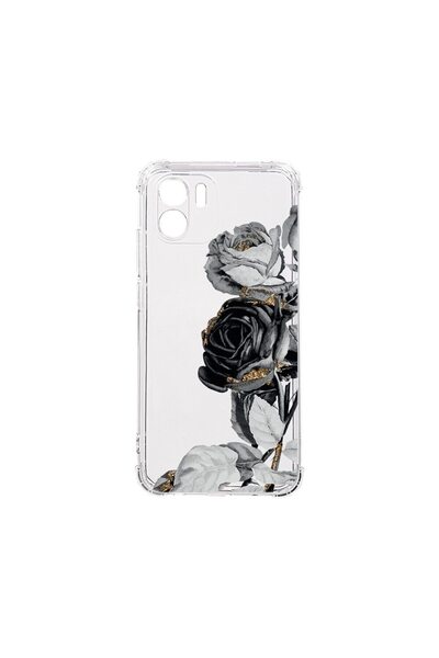bestcase Αντικραδασμική Θήκη 1.5MM, Συμβατή με Xiaomi Redmi A2, Μαύρο Ροζ, Αν...