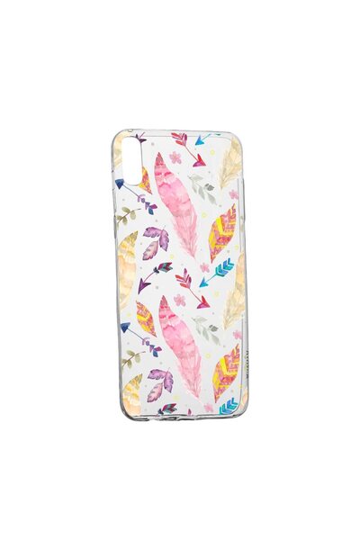 bestcase Husa Silicon Compatibila Cu Xiaomi Redmi 9AT, Happy Feathers, rezist...