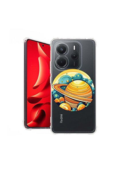 bestcase Θήκη για Xiaomi Redmi Note 14 4G, Αντικραδασμική 1.5MM, Πλανήτης - Κ...