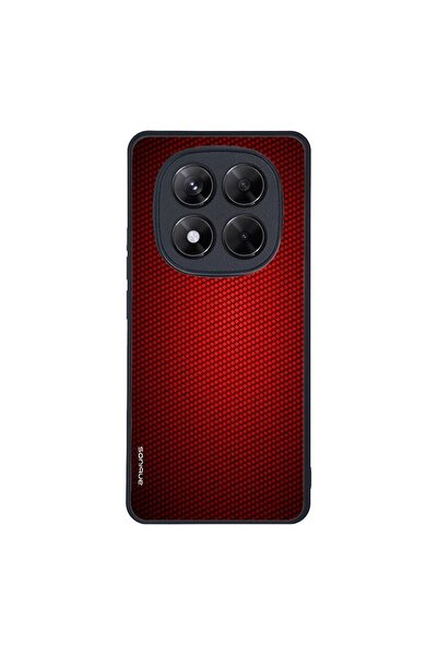 Sonique Θήκη Carbon Series για Xiaomi Redmi Note 14 Pro 4G Κόκκινο