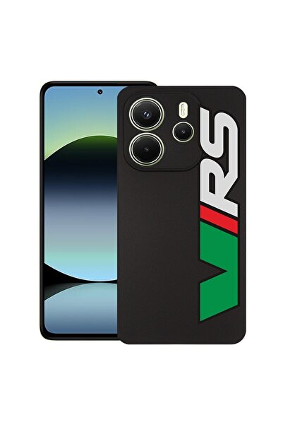bestcase Калъф за Xiaomi Redmi Note 14, Skoda VRS, Тънък силиконов 0.8ММ, Уда...