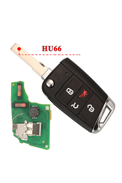 Choice1 HU66 BLADE Remote Car Key For Volkswagen VW Golf GTI 2015-2019 315MHz...