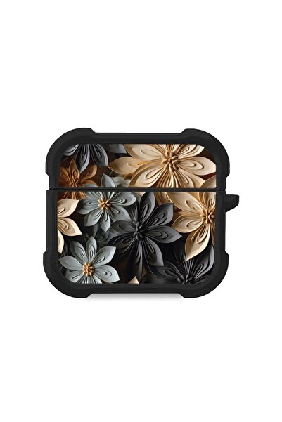 Sonique Θήκη Σιλικόνης 3D Flower Series για AirPods 3 Γκρι