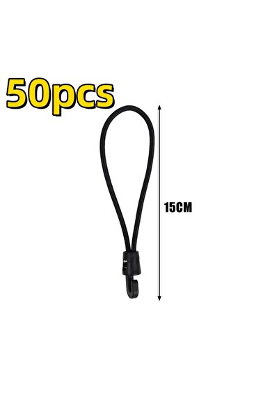 Choice1 15cm-50pcs 5/10/50Pcs Bungee Cord High Elasticity Expander with Hooks...