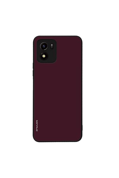 Sonique Θήκη ColorBloc Series για Vivo VIVO Y01 4G Μπορντό