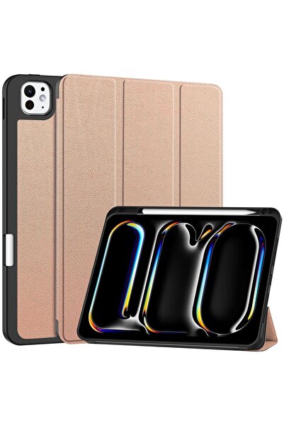 Sonique Θήκη Tablet Smartcase Slim για Apple iPad Pro 2024 11" Ροζ Χρυσό