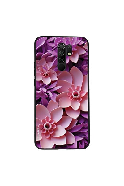 Sonique Θήκη 3D Flower Series για Xiaomi Redmi 9 Ροζ