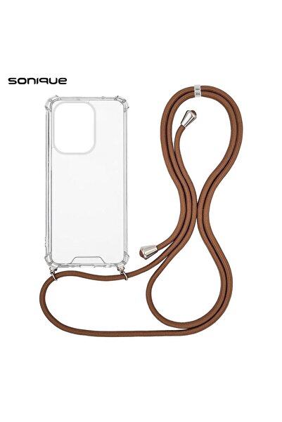 Sonique Θήκη Σιλικόνης με Κορδόνι Armor Clear Xiaomi Redmi Note 13 Pro 4G / P...