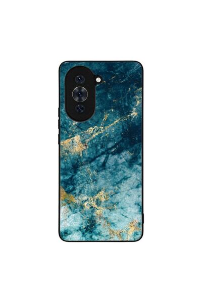 Sonique Θήκη Marble Series για Huawei Nova 10 Pro Μπλε