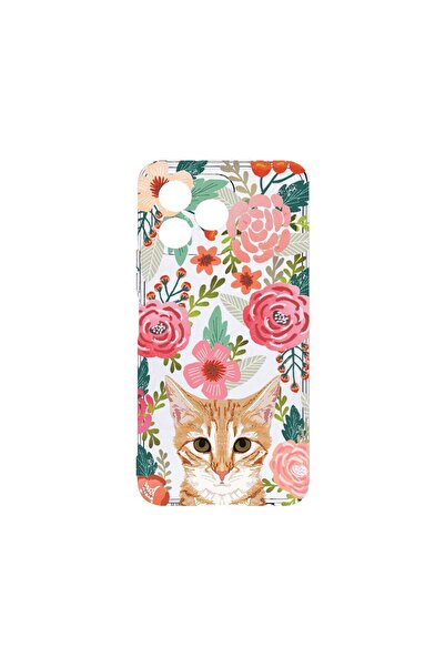 bestcase ¬Æ Husa Clear Silicon 2MM, Compatibila Cu Xiaomi Redmi 13, Cat and F...