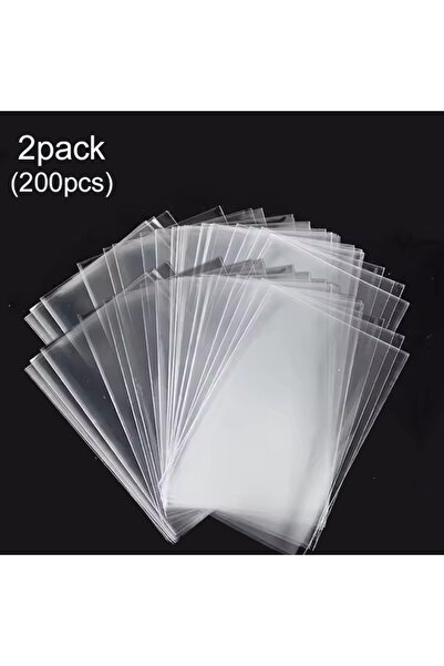 Choice1 200 قطعة من أغلفة البطاقات غير المختومة، 100/200 قطعة، مقاس 65×90 ملم...