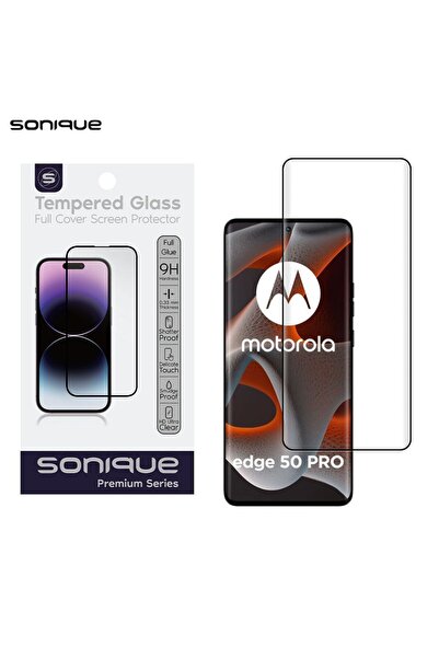 Sonique Curvy Glass Premium Series HD Full Cover 9H Motorola Edge 50 Pro 5G Μ...